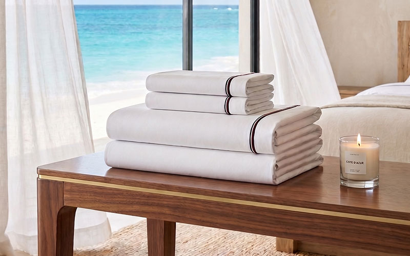 Towels On Table
